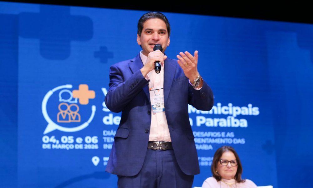 Murilo Galdino participa do V Congresso do COSEMS-PB e destaca importância do diálogo para fortalecer a saúde pública